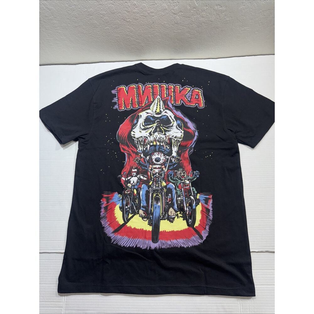Mishka MNWKA NYC Streetwear Graphic Shirt Size M